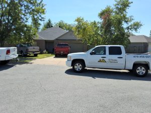 Roof & Fence – 12th Pl – Rogers, Ar