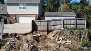 Retaining Wall & Fence Bentonville, Ar
