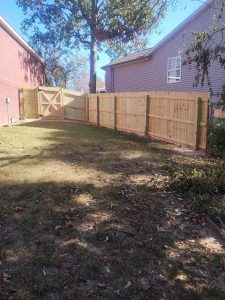 Fence Ridgeview Ln Bentonville, Ar (5)