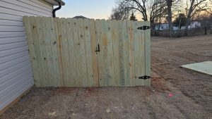 Private Wood Fence Biddie St, Pea Ridge, Ar (2)