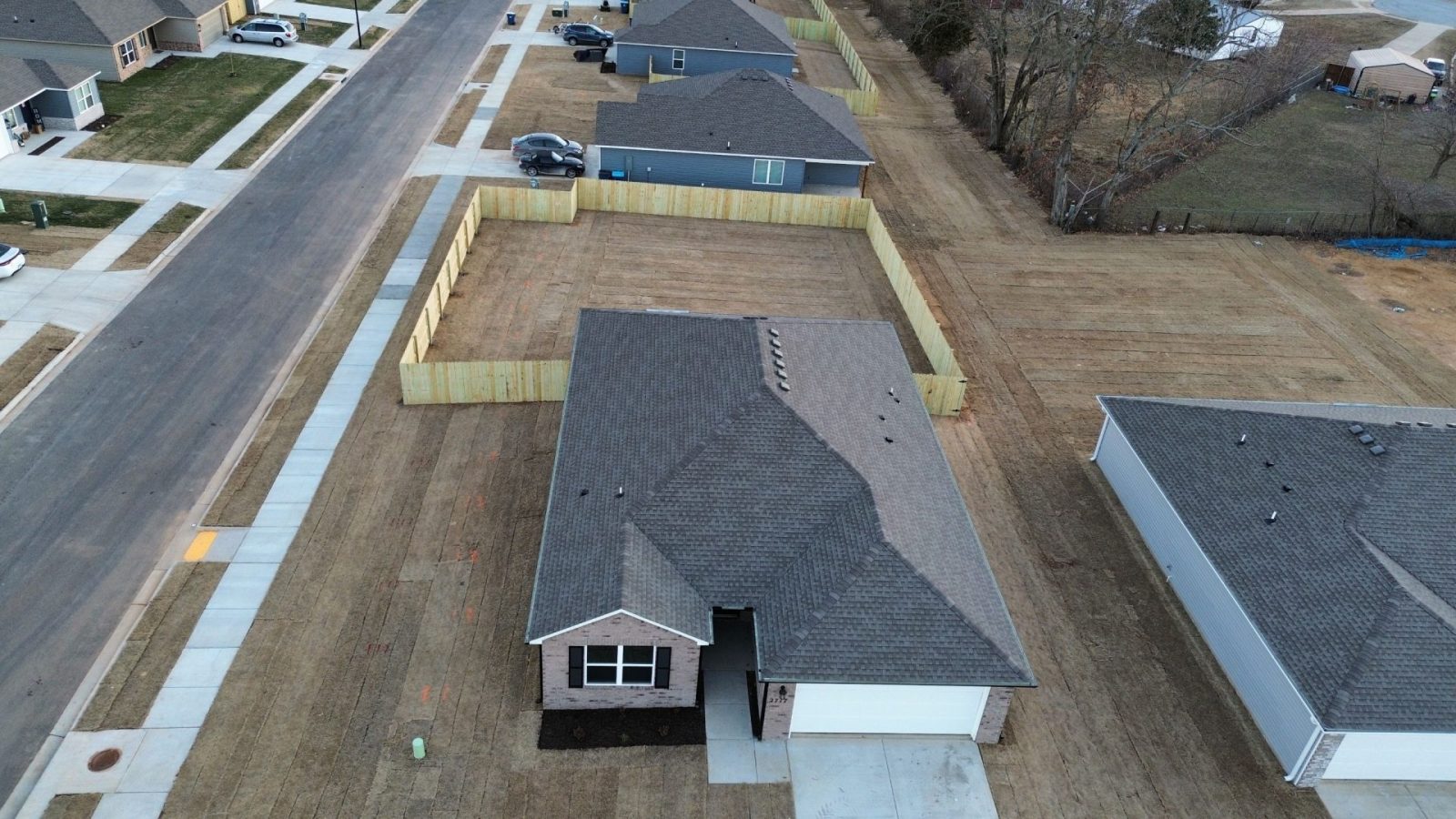 Private Wood Fence Biddie St, Pea Ridge, Ar
