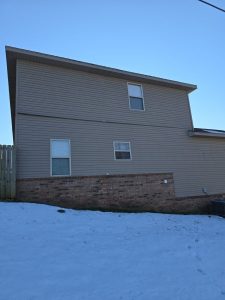Siding Repairs Sw Loudon Dr Bentonville, Ar (2)